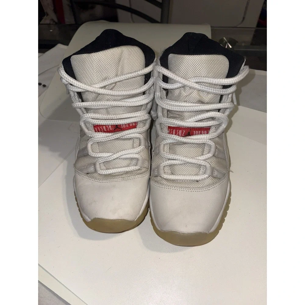 Jordan Retro 11 Men's Size 6.5 Retro Platinum Tint 378037-016